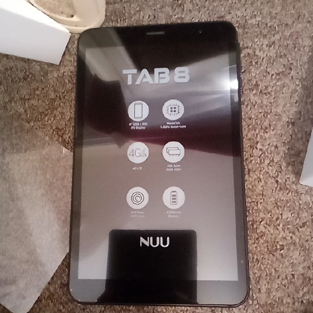 Tab 8 Black Tablet